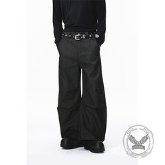 American Street Solid Color Machete Casual Jeans
