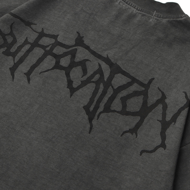Angel Dark Print Y2K T-Shirts