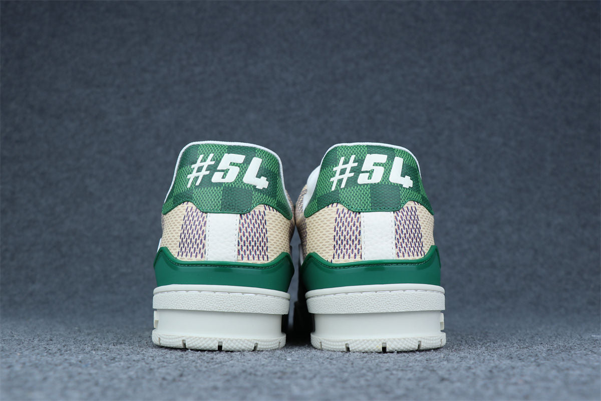 LV Trainer Damier 'White Green'