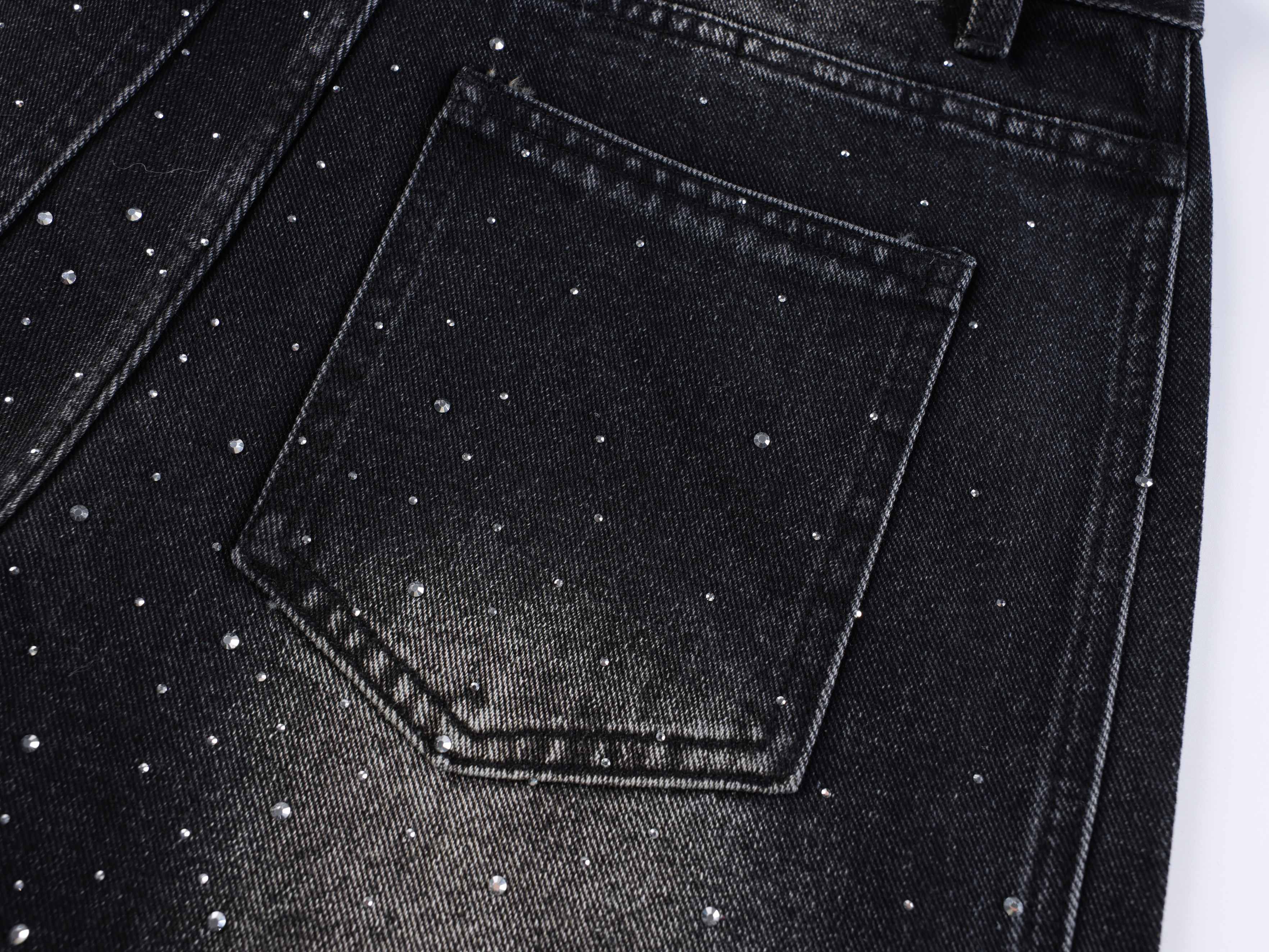 CapCabin “Starlight Dust Denim Pants”