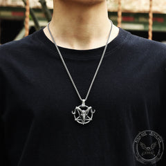 Baphomet Goat Head Stainless Steel Satan Pendant