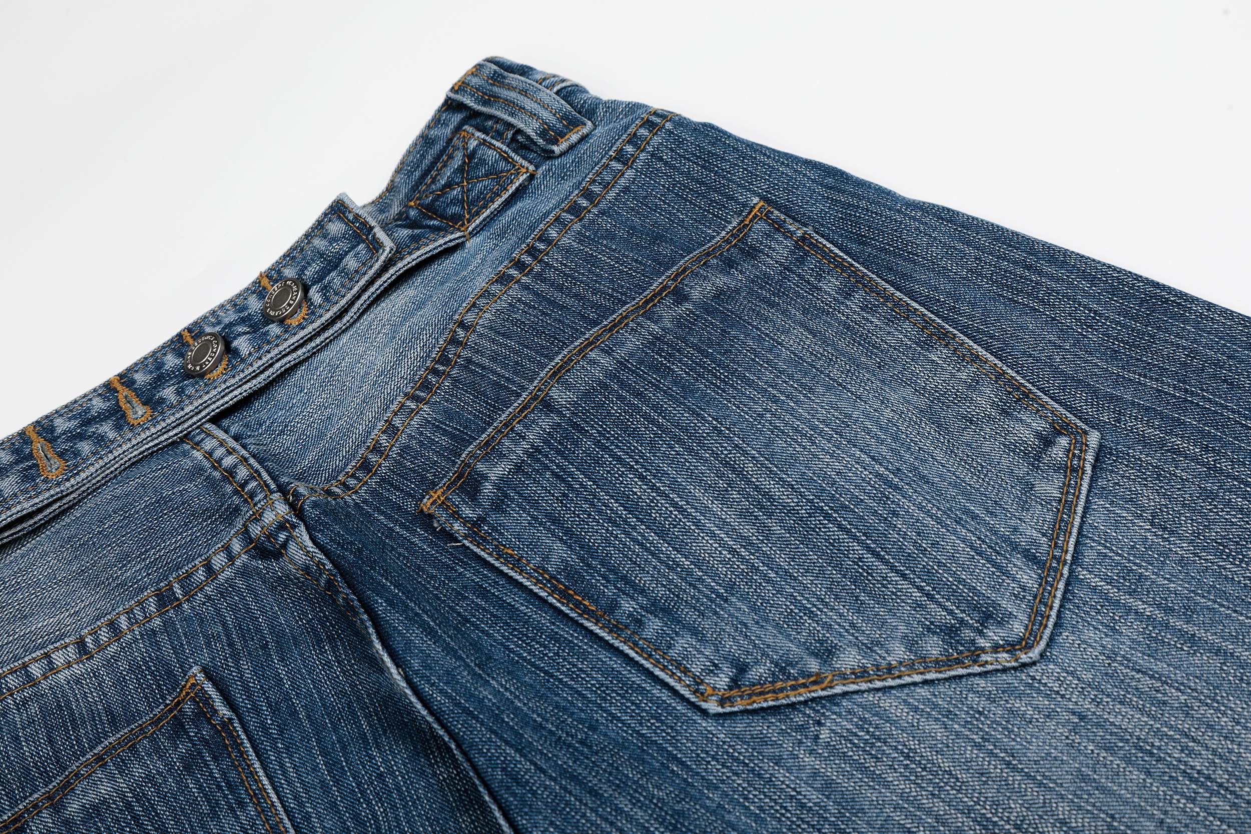 CapCabin “Vintage Grain Denim Jeans”