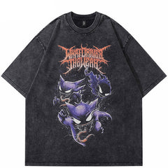 Black Devil Graphic Y2K Tee