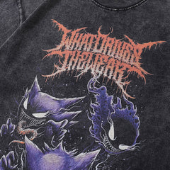 Black Devil Graphic Y2K Tee