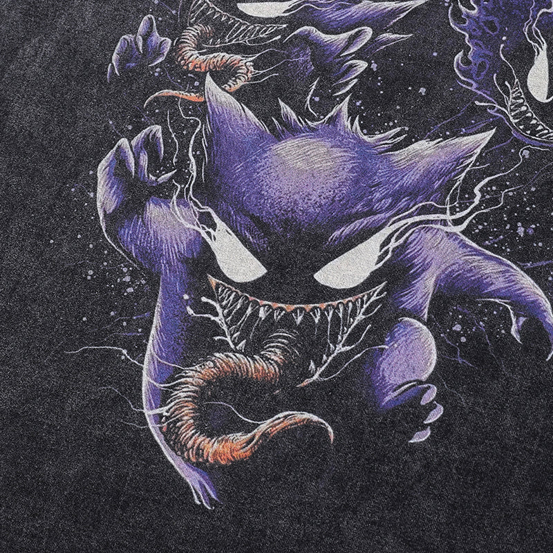 Black Devil Graphic Y2K Tee