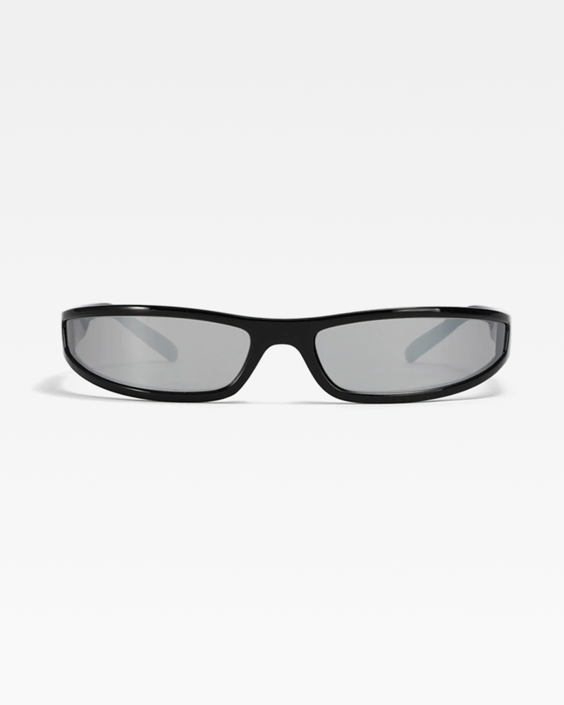 Black Wrap Around Sunglasses