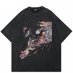 Black Y2K Shirt Casual