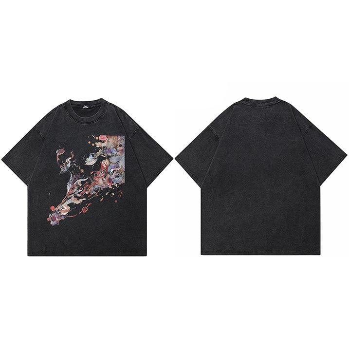 Black Y2K Shirt Casual