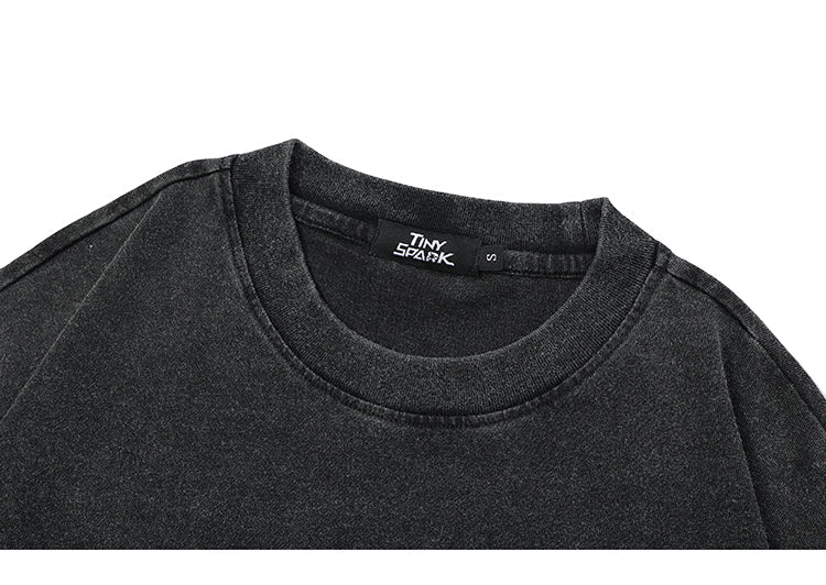 Blurry Faces Graphic Y2K Tee