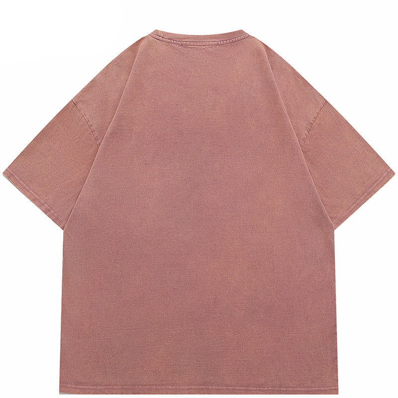 Butterfly Print Y2K Cotton T Shirts