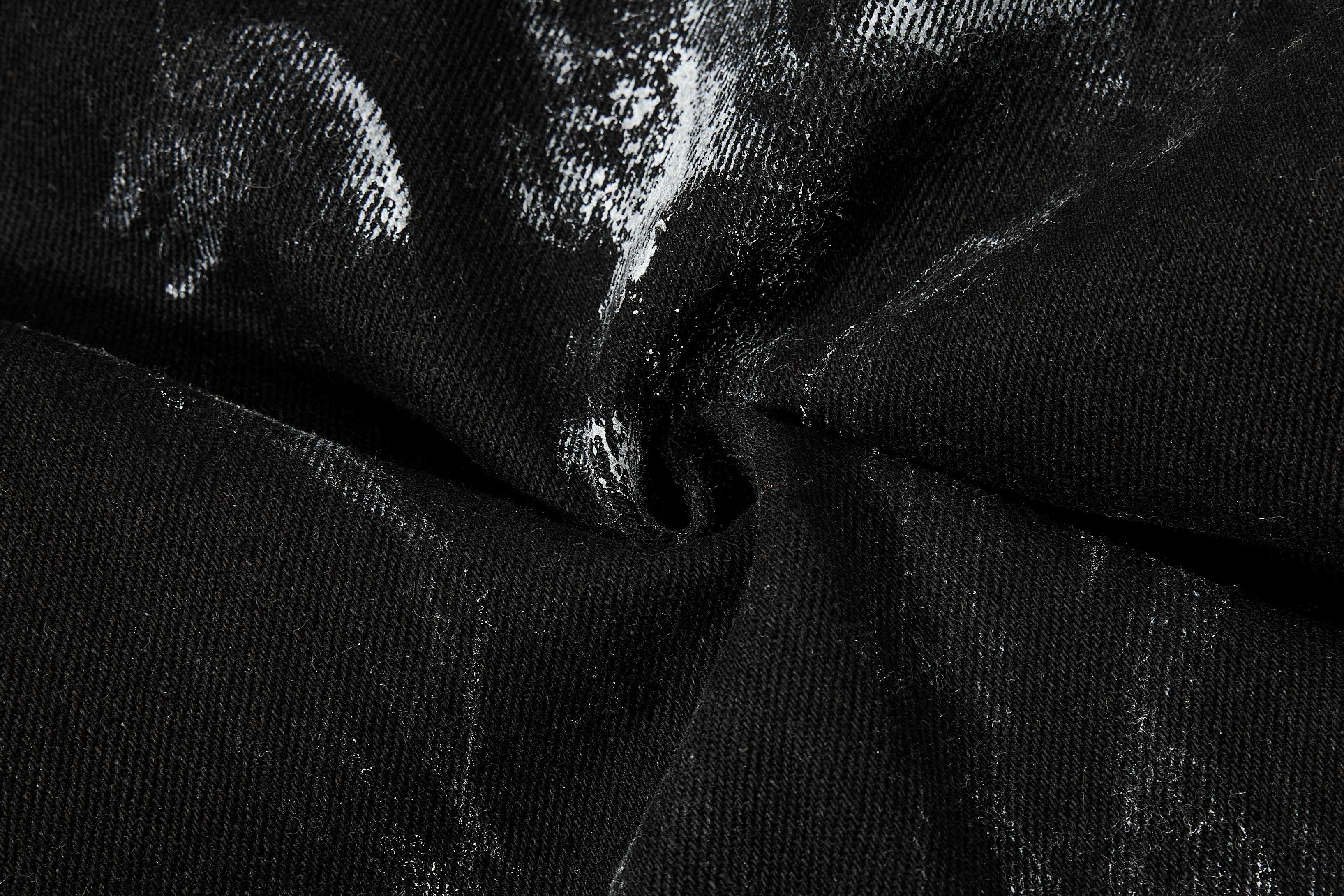 CapCabin Washed Utility Cargo Denim Pants