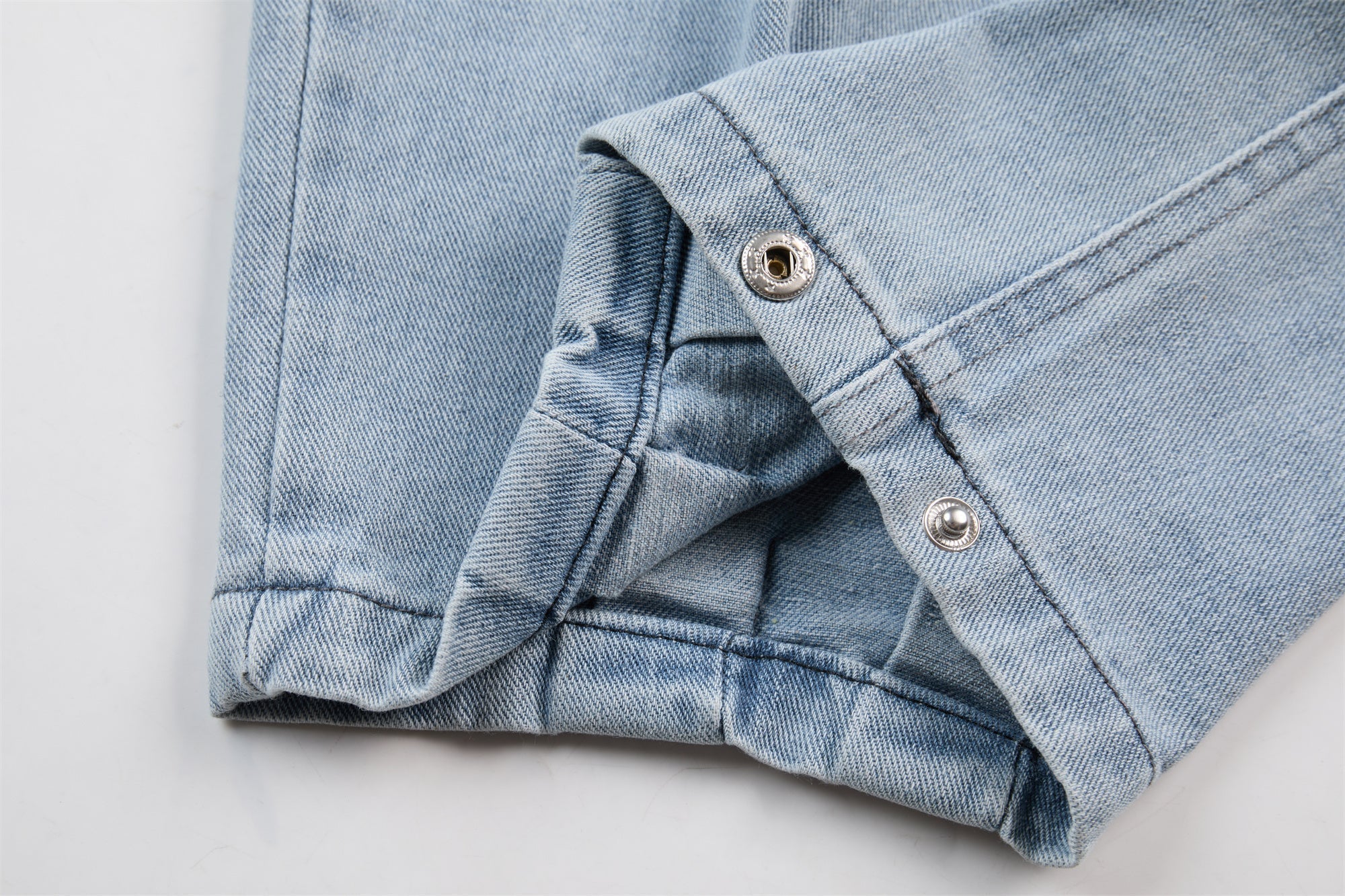 CapCabin Sculpted Denim Balloon Pants