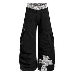 CapCabin Leopard Cross Utility Pants