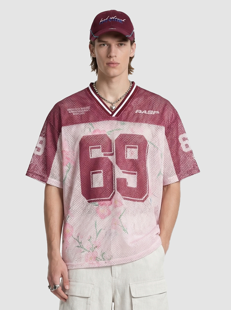 CapCabin “Blossom 69” Mesh Jersey T-Shirt