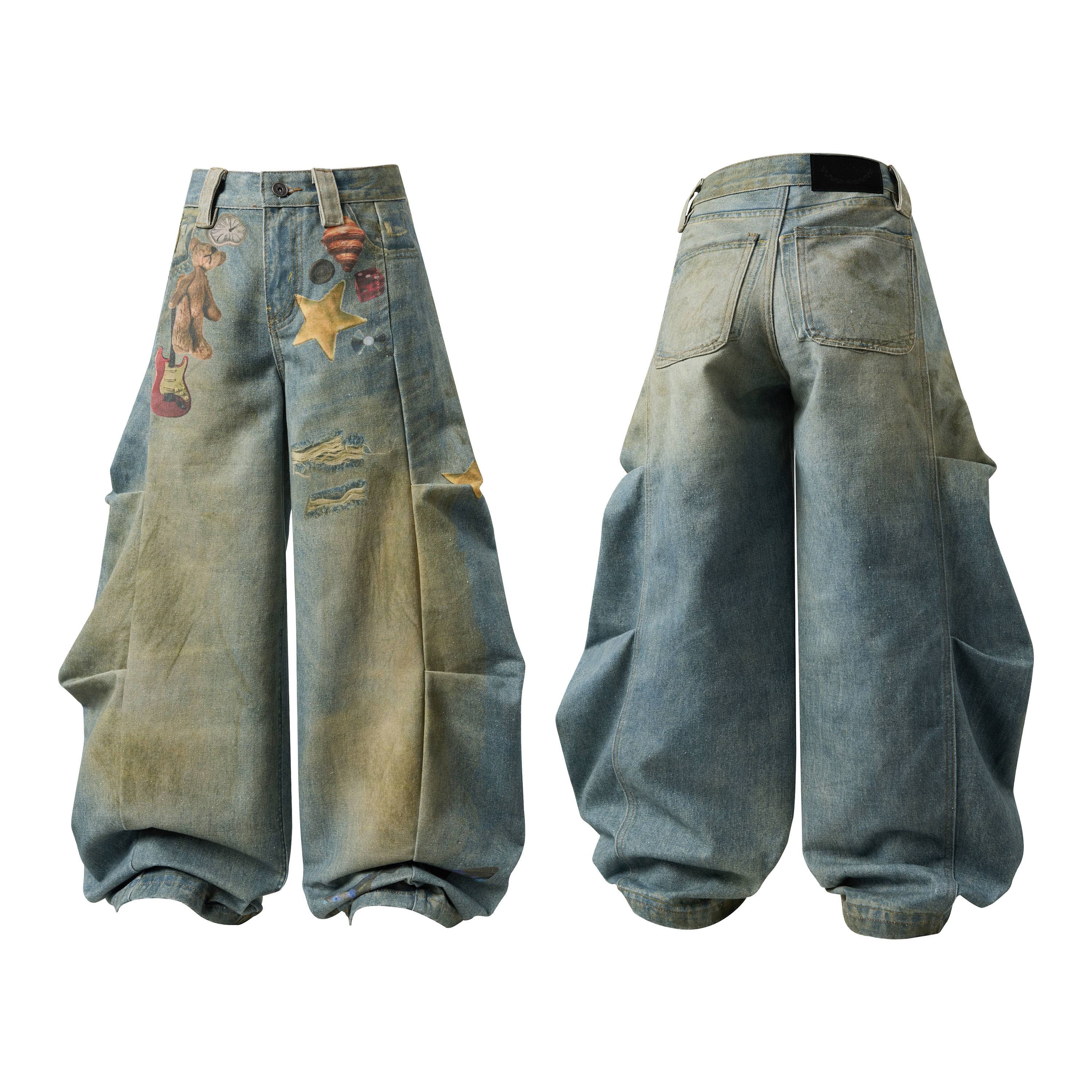 CapCabin “Playground Charm Balloon Jeans”