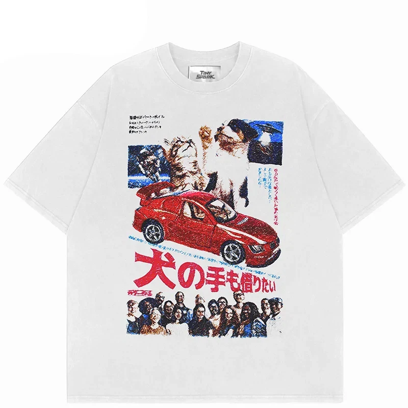Casual Baggy Shirts Y2K