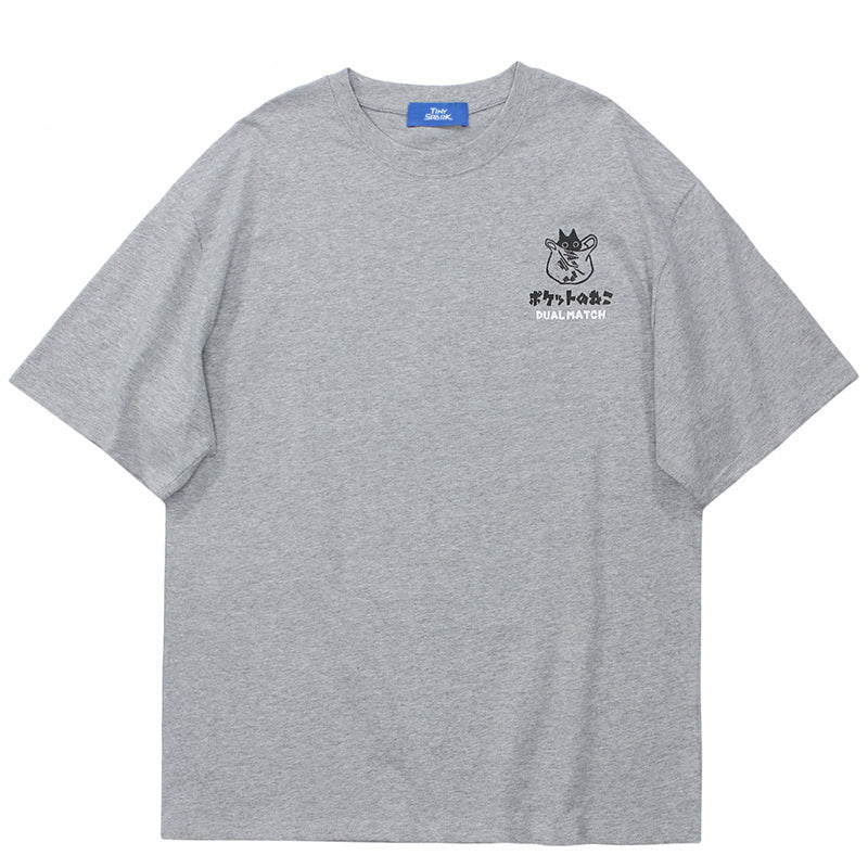 Casual Short Sleeve Y2K Tee
