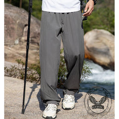 Casual Outdoor Quick-Drying Thin Drawstring Pants