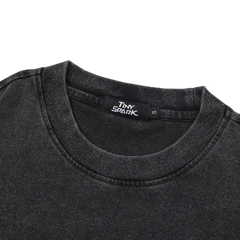 Cat Graphic Y2K Tees