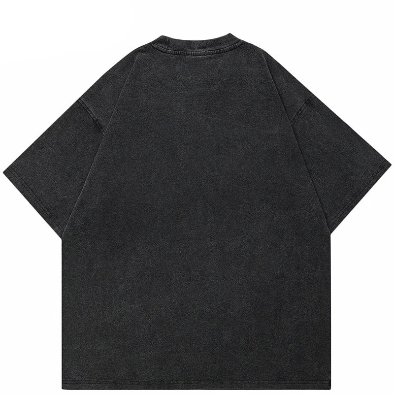 Cat Graphic Y2K Tees