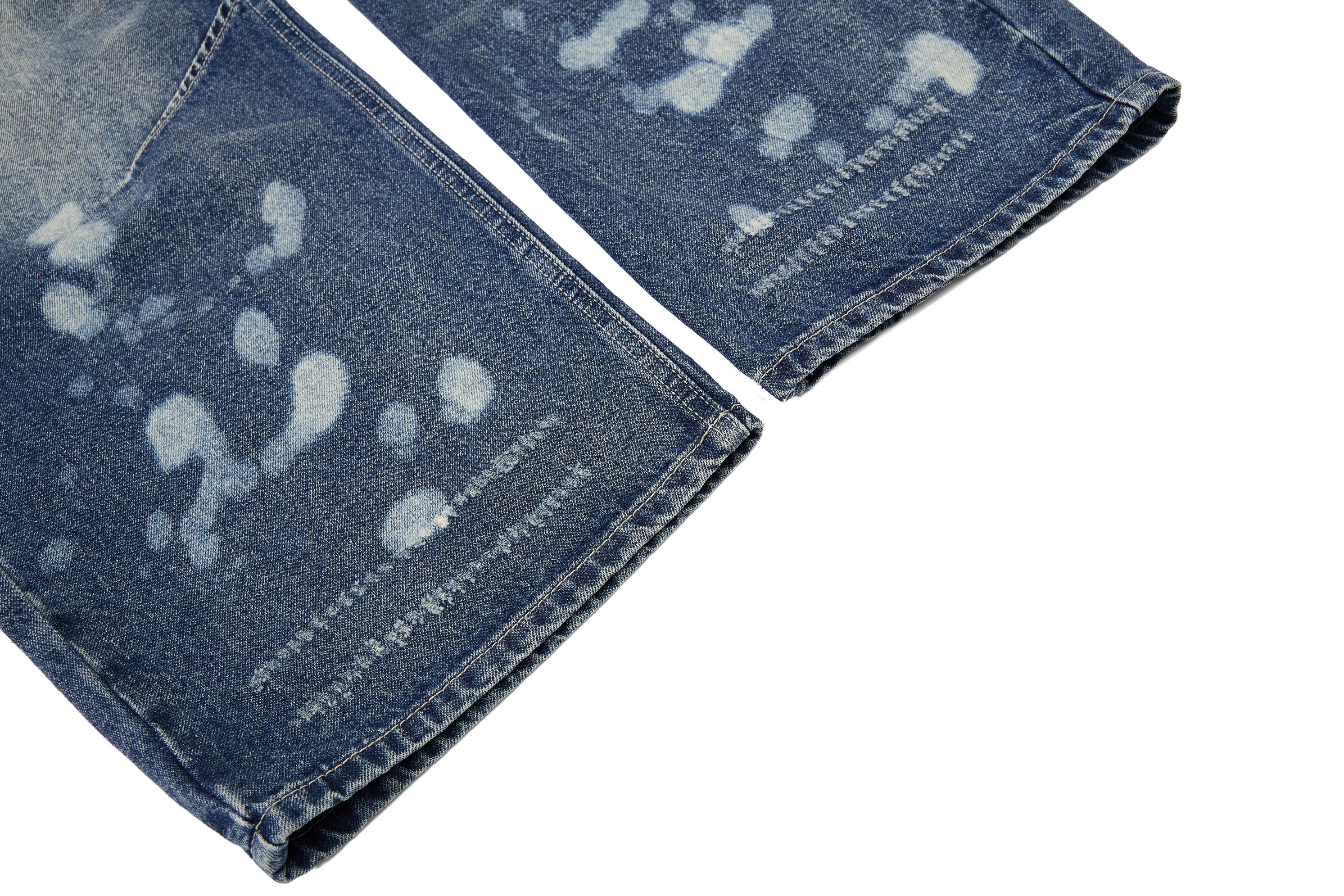 CapCabin “Grommet Washed Balloon Jeans
