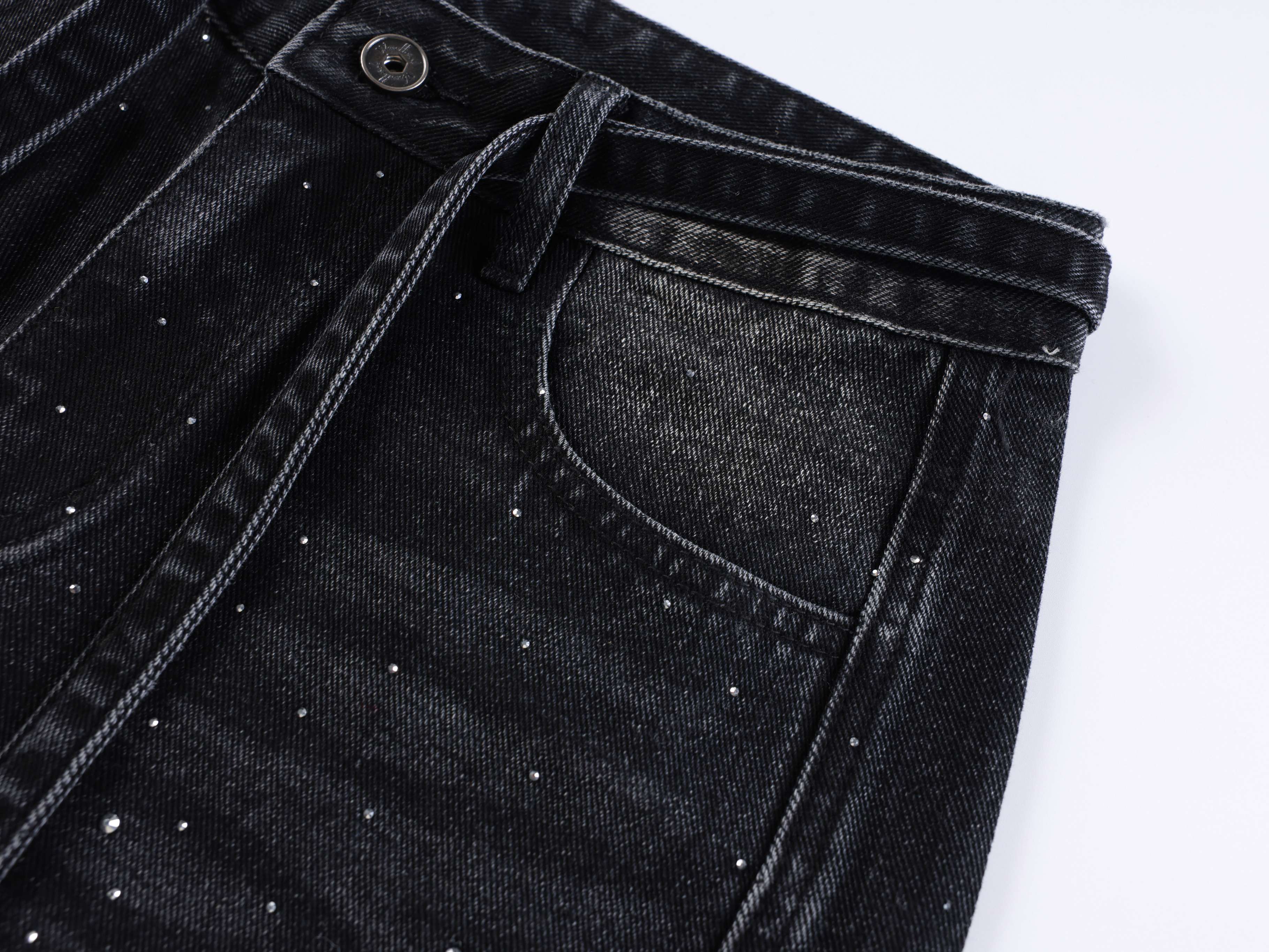 CapCabin “Starlight Dust Denim Pants”
