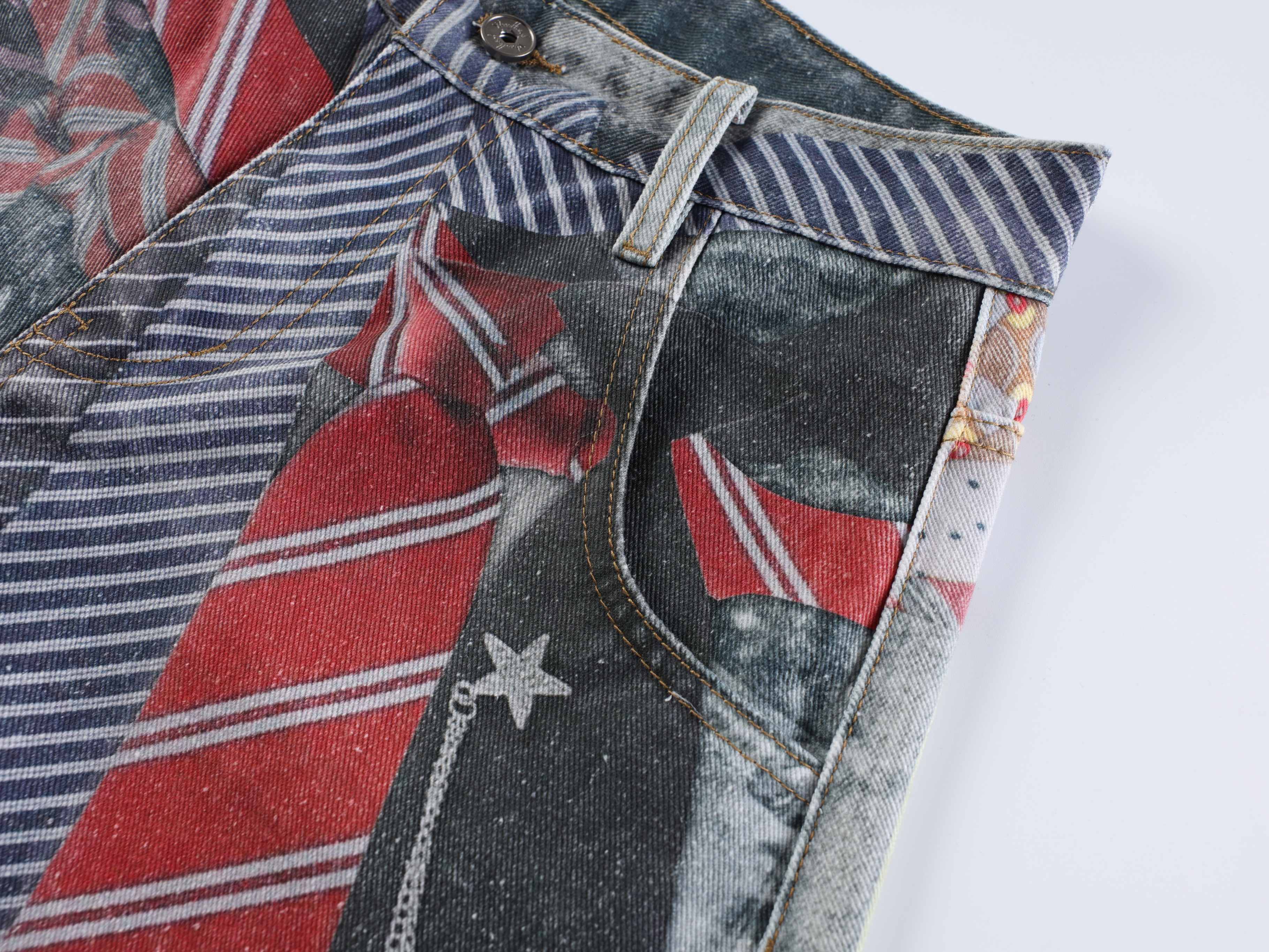 CapCabin “Tie Riot Balloon Jeans”
