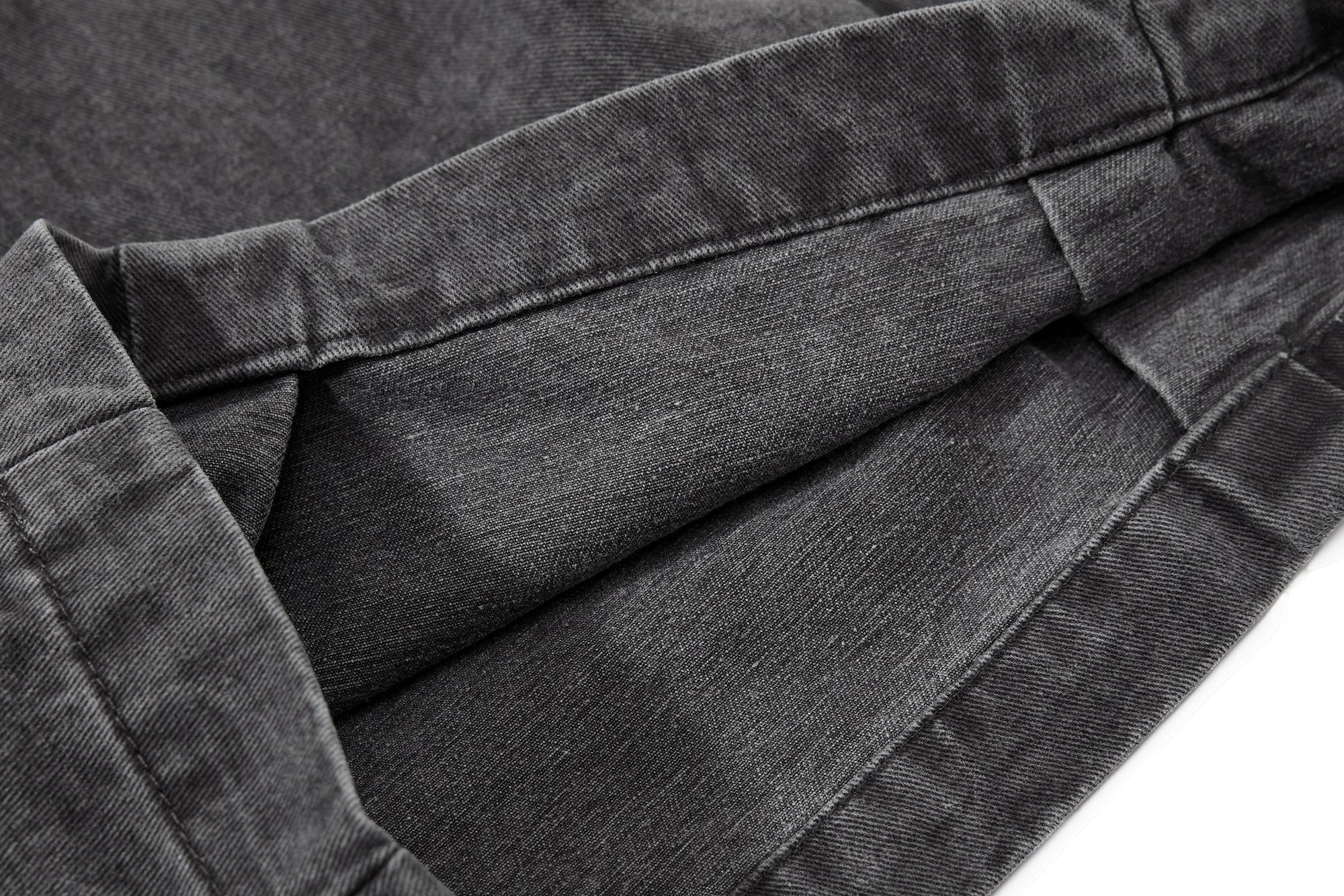 CapCabin Washed Wide-Leg Cargo Pants