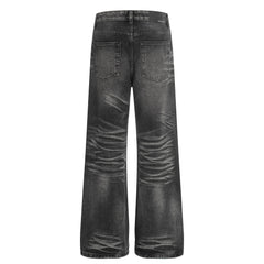 CapCabin Washed Athletic Blend Denim Pants