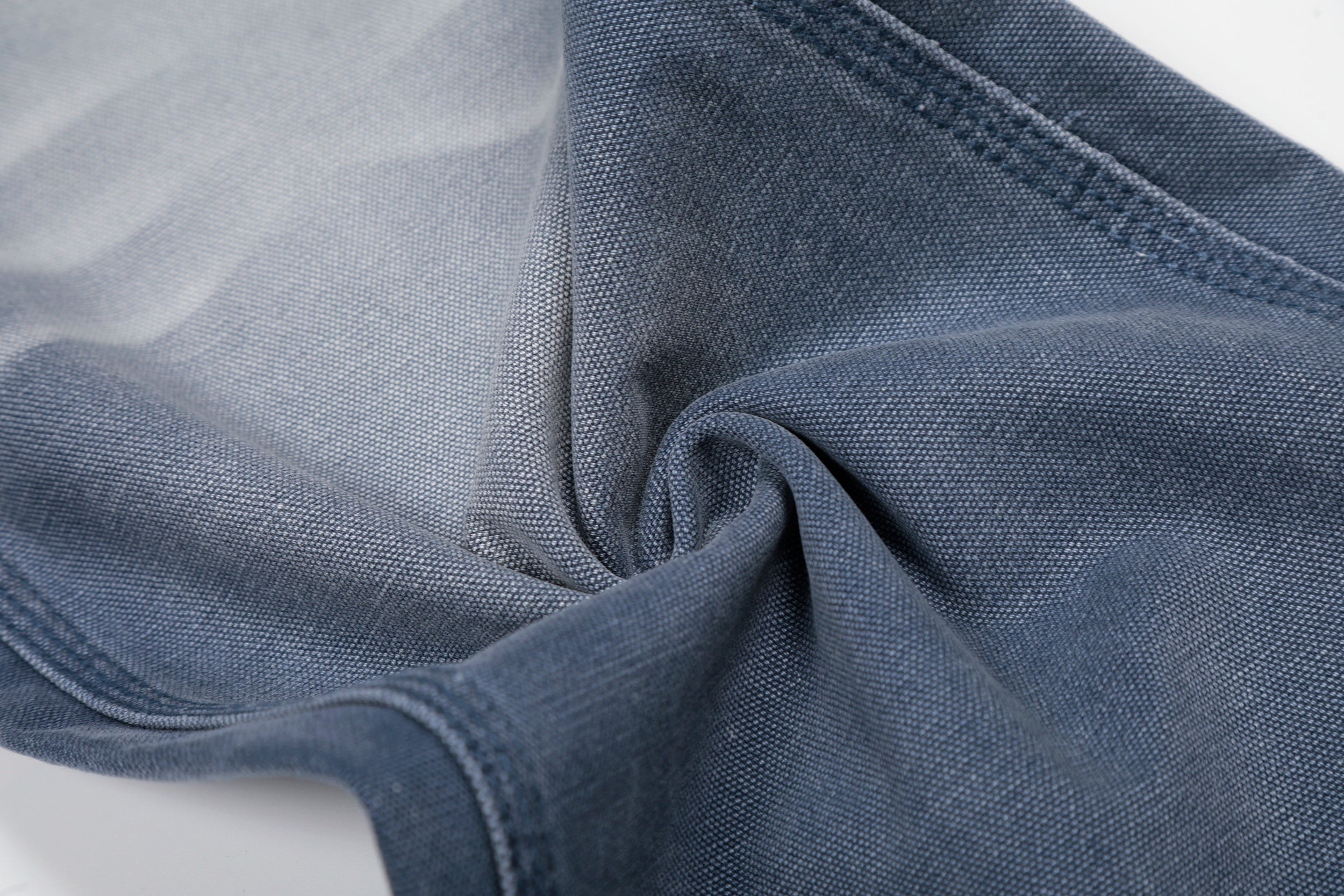 CapCabin Washed Wrinkle Effect Denim Jeans