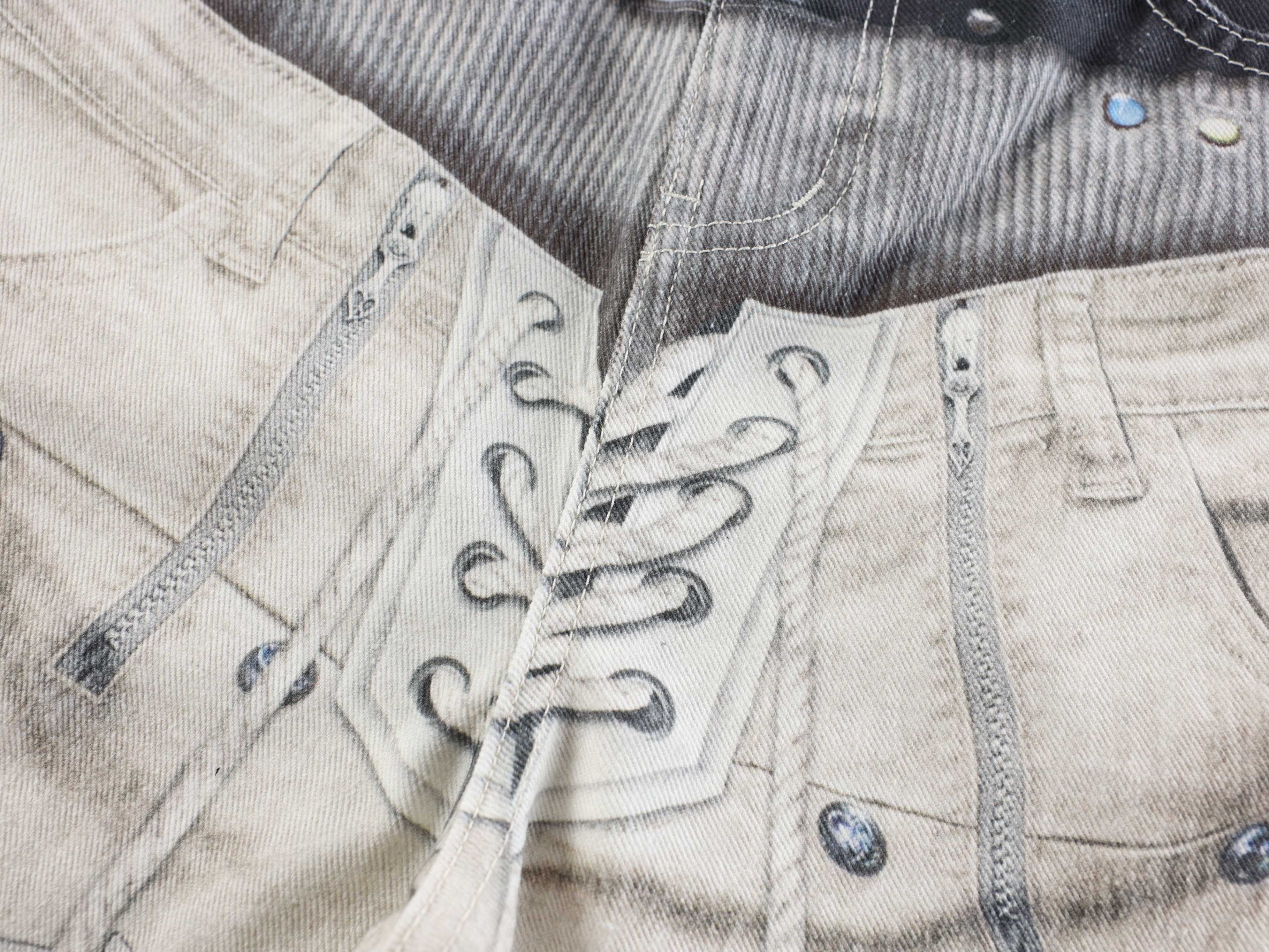 CapCabin “Layered Belt Utility Balloon Jeans”