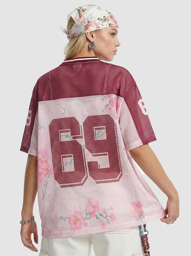 CapCabin “Blossom 69” Mesh Jersey T-Shirt