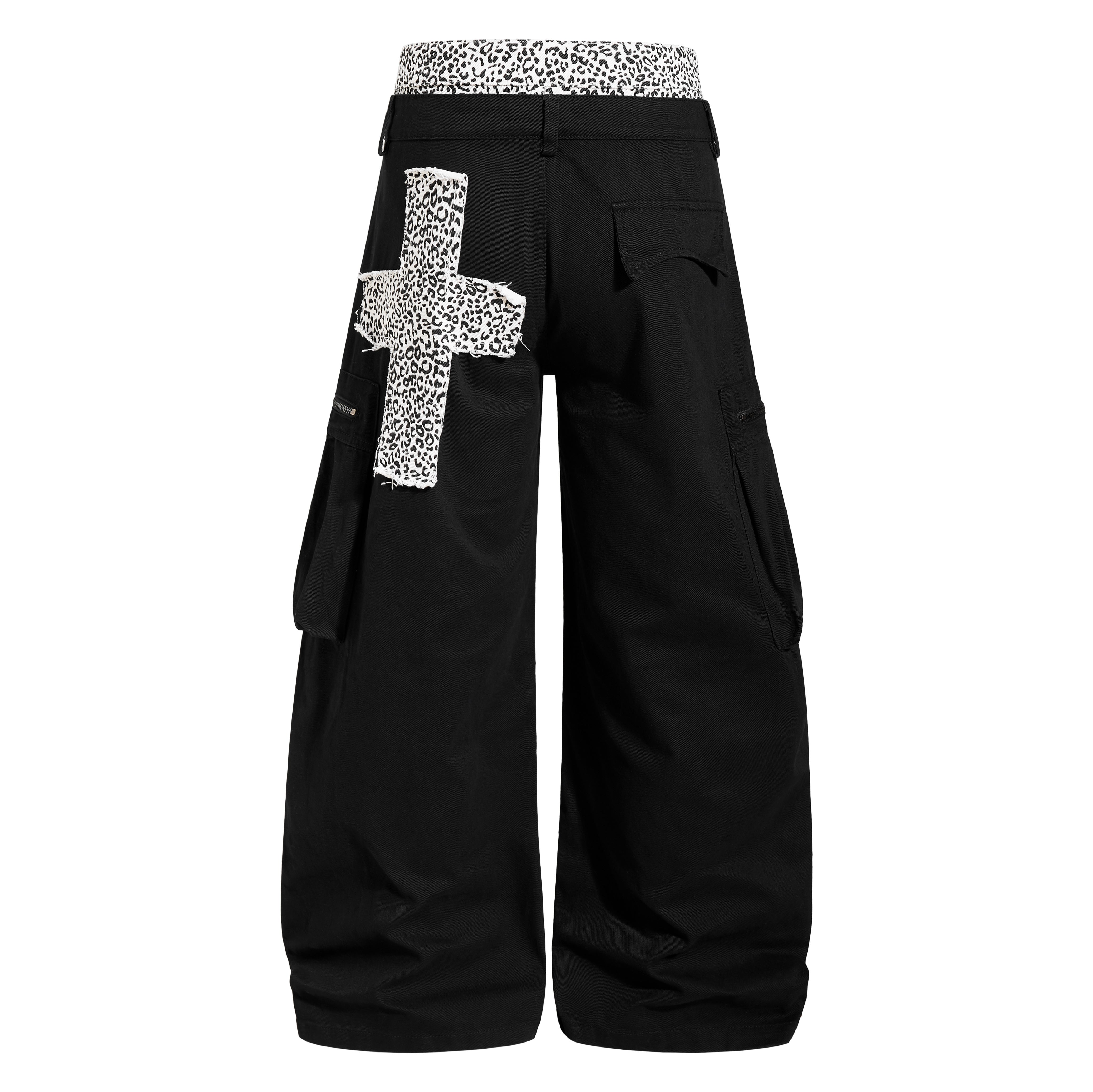 CapCabin Leopard Cross Utility Pants