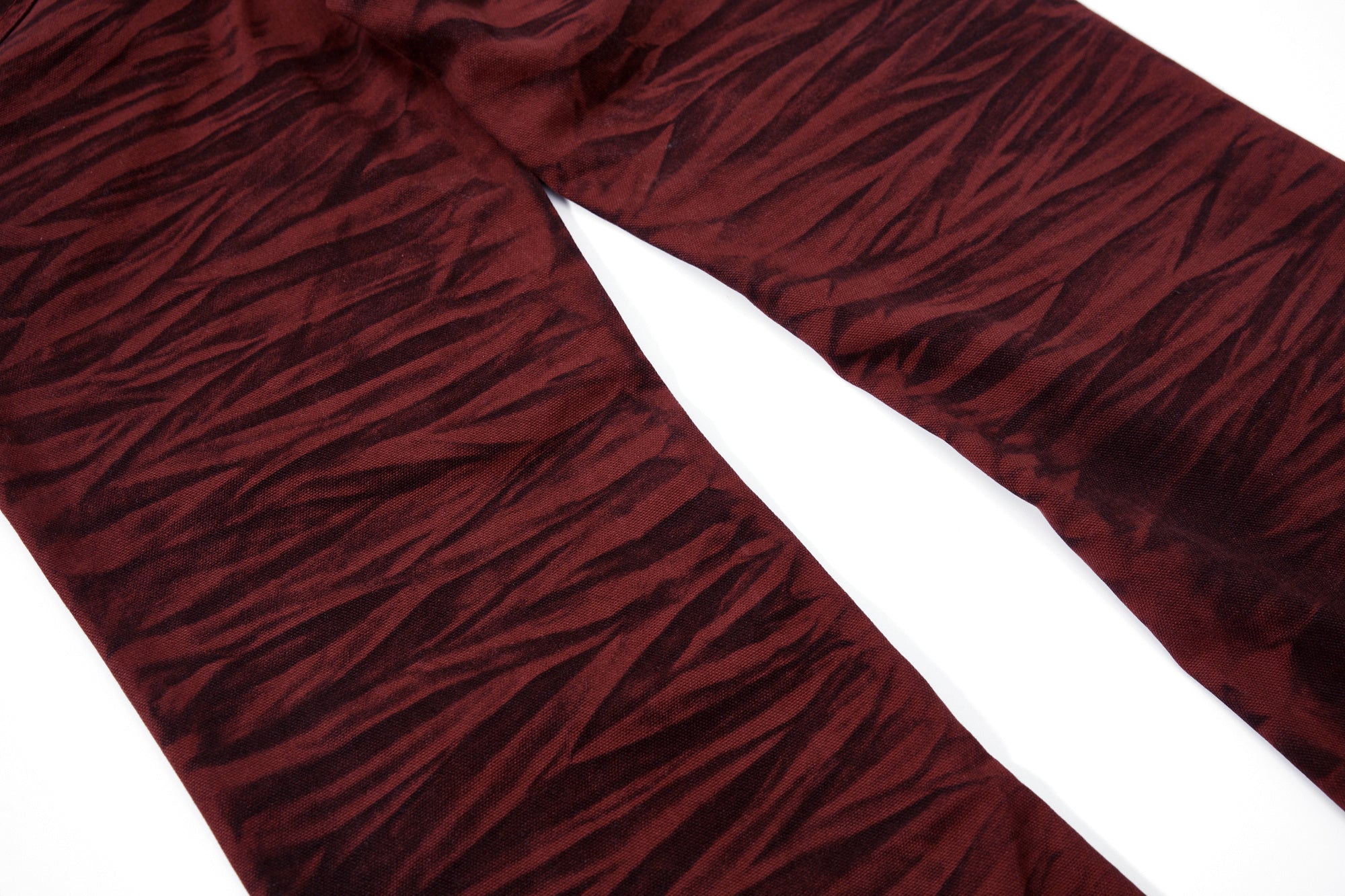 CapCabin Tiger-Pattern Flared Pants
