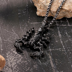Domineering Scorpion Stainless Steel Pendant