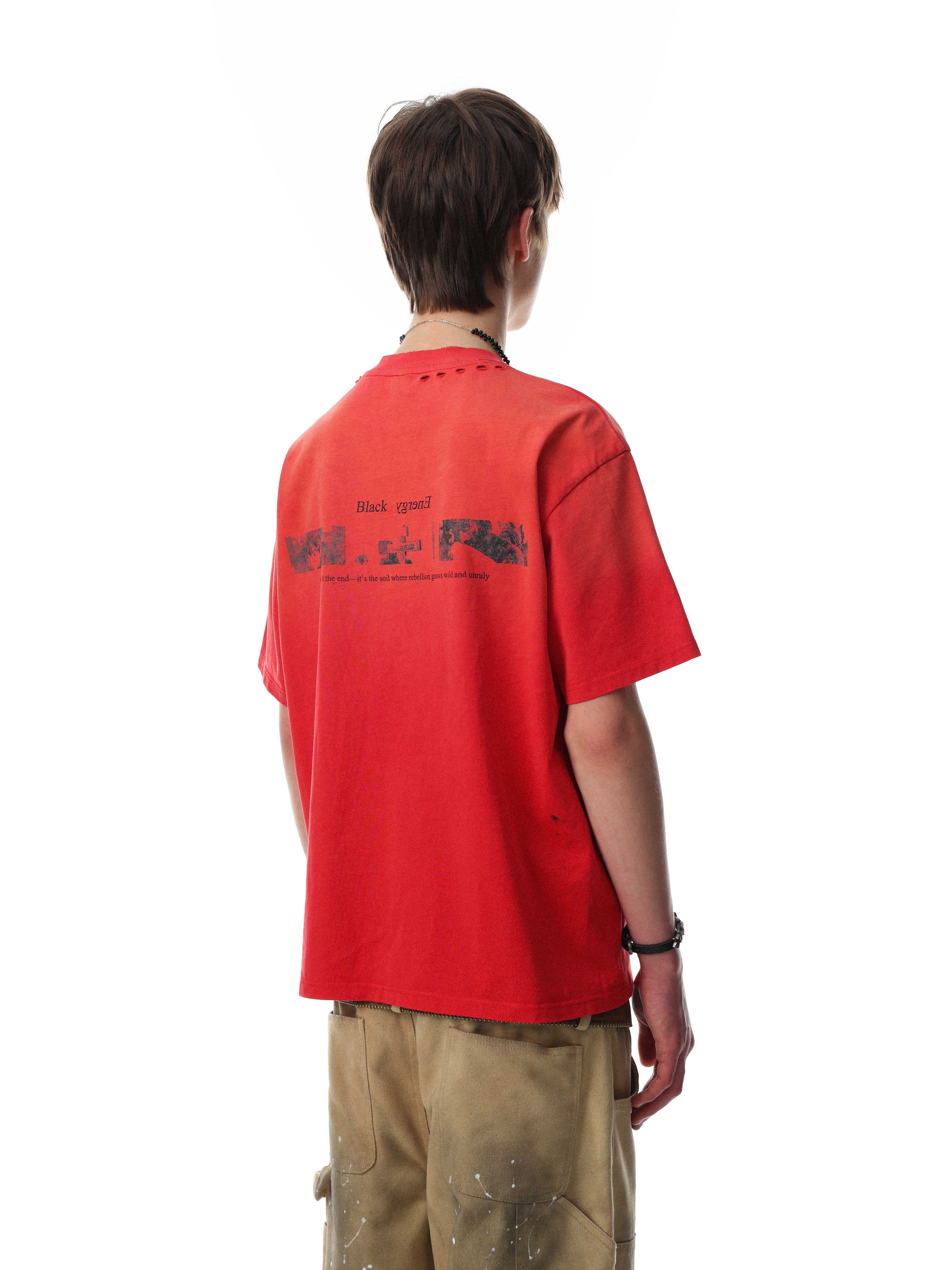 CapCabin “Vintage Distressed Graphic Tee”