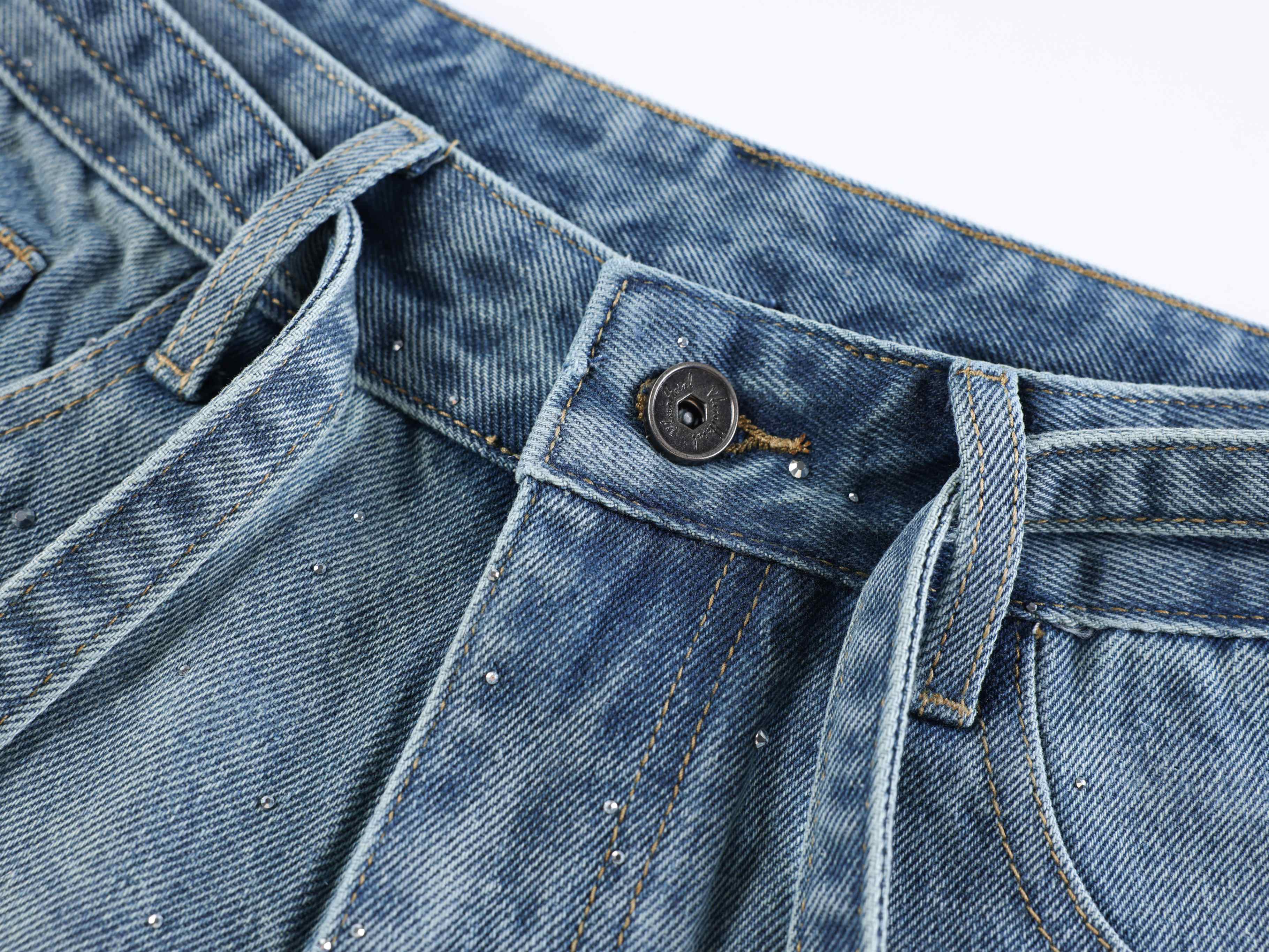 CapCabin “Starlight Dust Denim Pants”