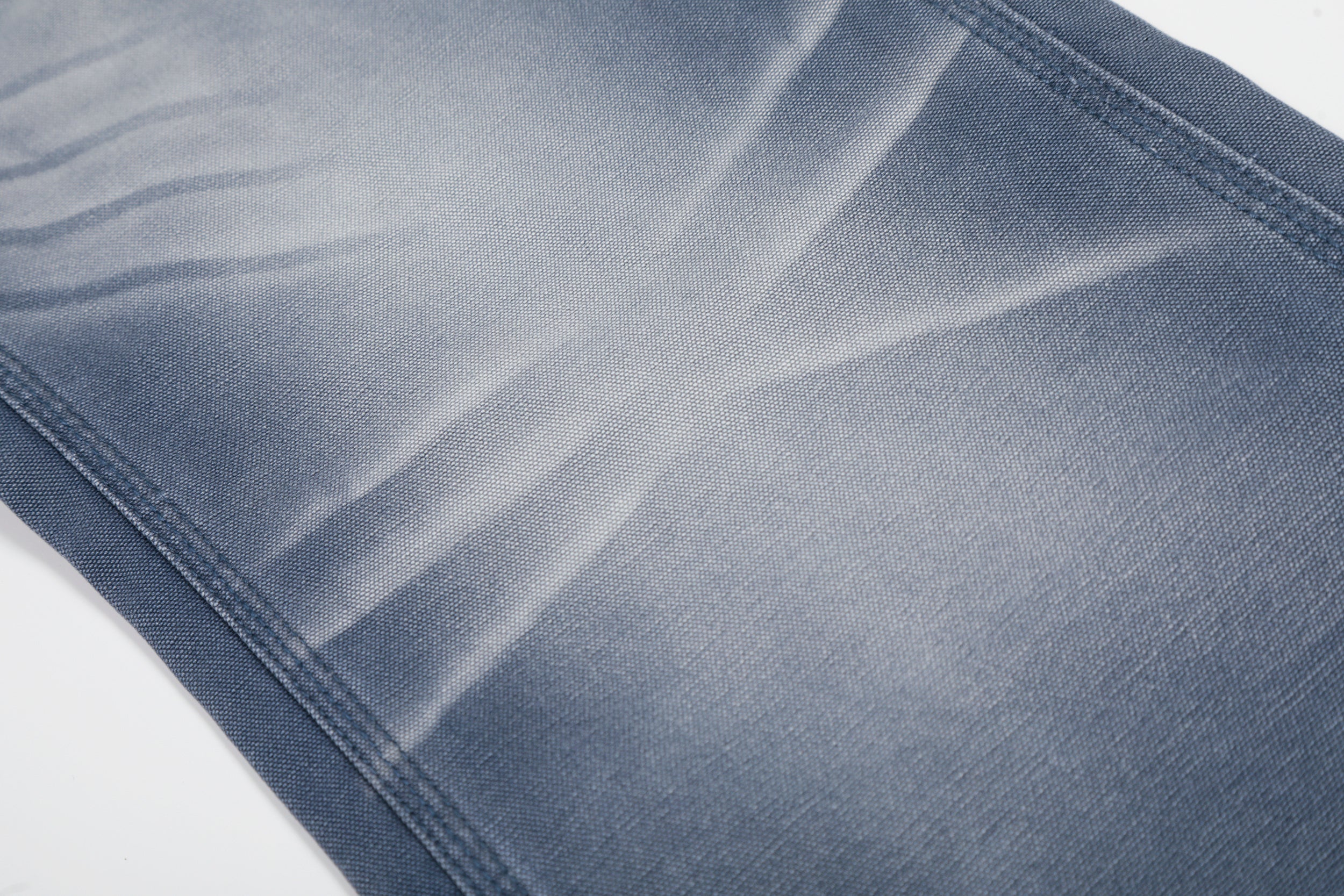 CapCabin Washed Wrinkle Effect Denim Jeans