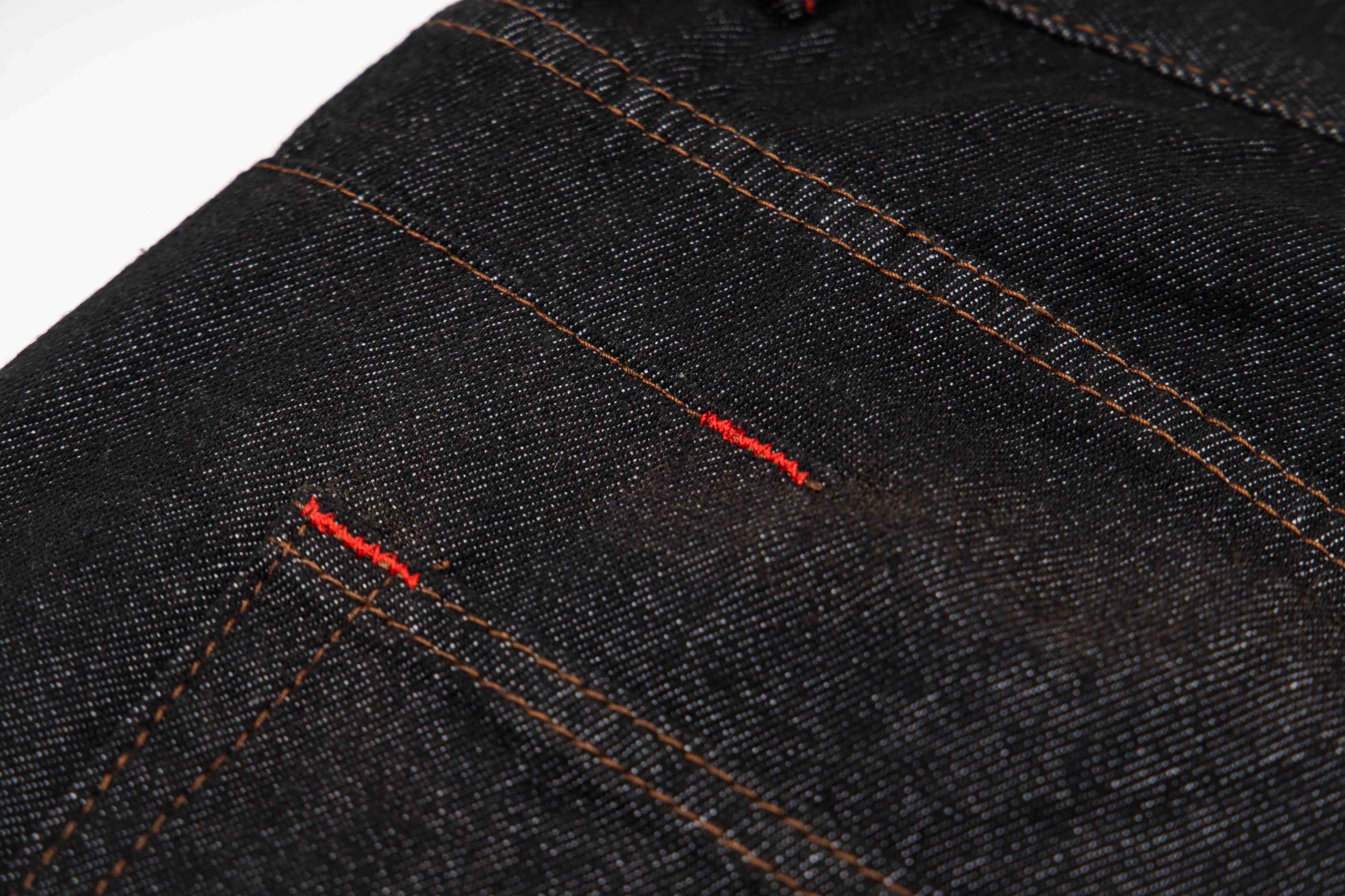 CapCabin Hook Closure Wide-Leg Denim Pants
