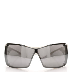 Acetate Overshine 2 Sunglasses White Black