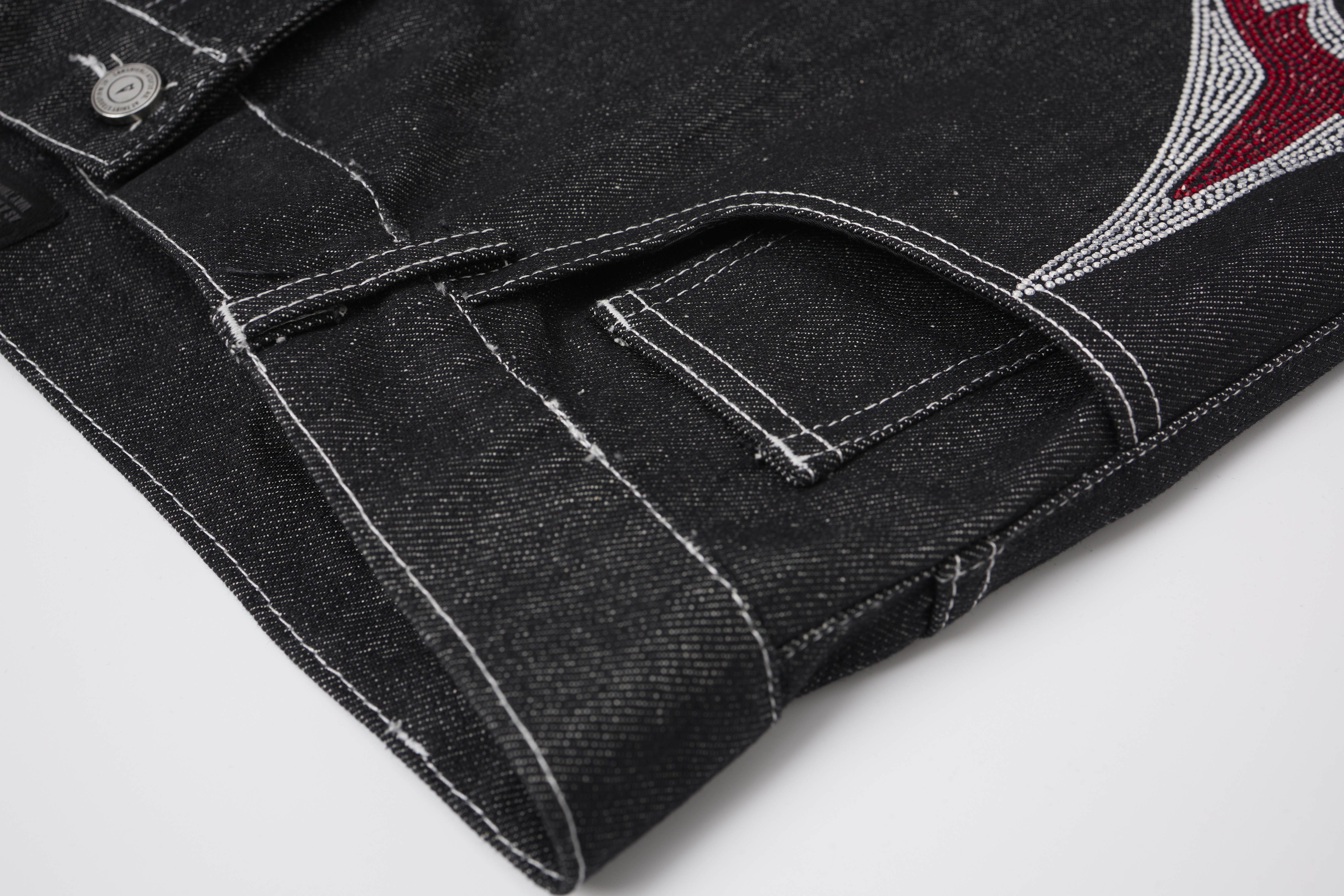 CapCabin Graphic Denim Pants
