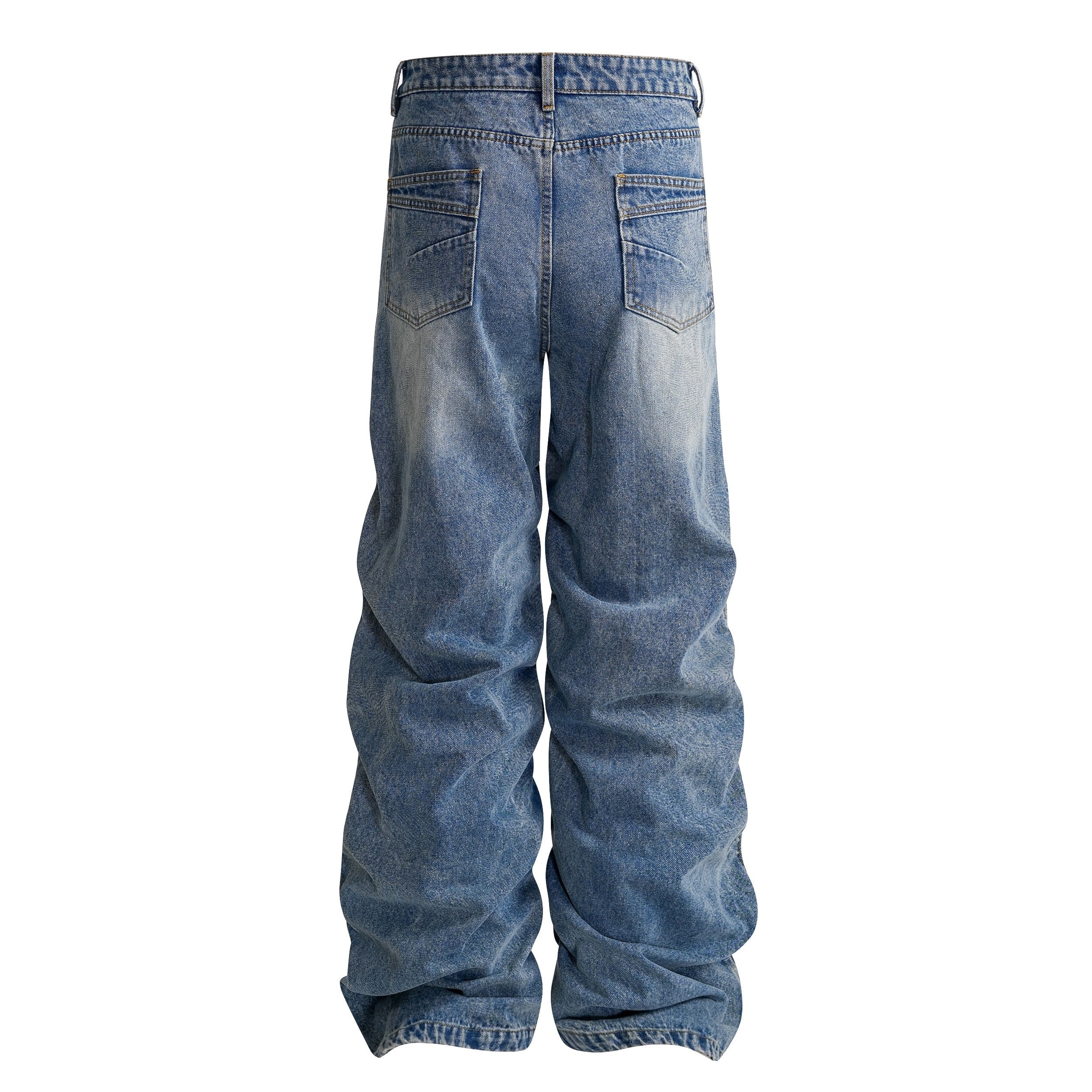 CapCabin “Stacked Vintage Denim Jeans”