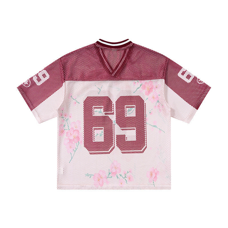 CapCabin “Blossom 69” Mesh Jersey T-Shirt