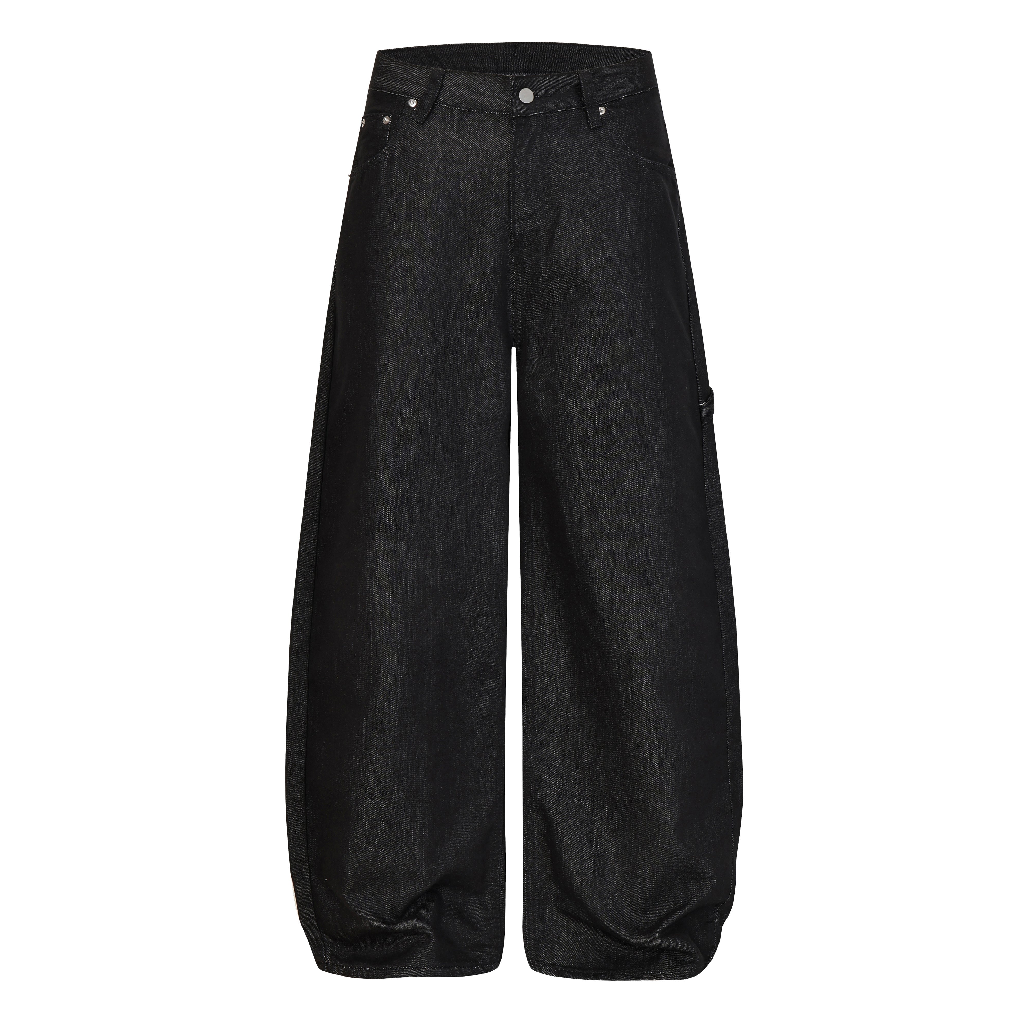 CapCabin Cross Pocket Wide-Leg Jeans