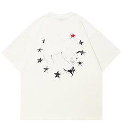 Funny Cat Y2K Graphic Tee