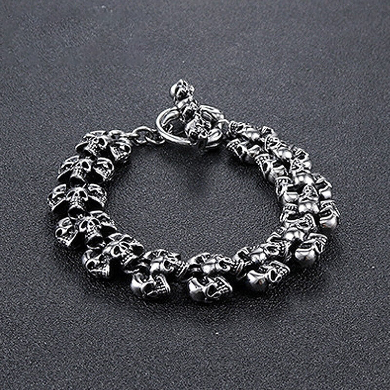 Gothic Skull Domineering Stainless Steel Bracelet