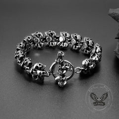 Gothic Skull Domineering Stainless Steel Bracelet