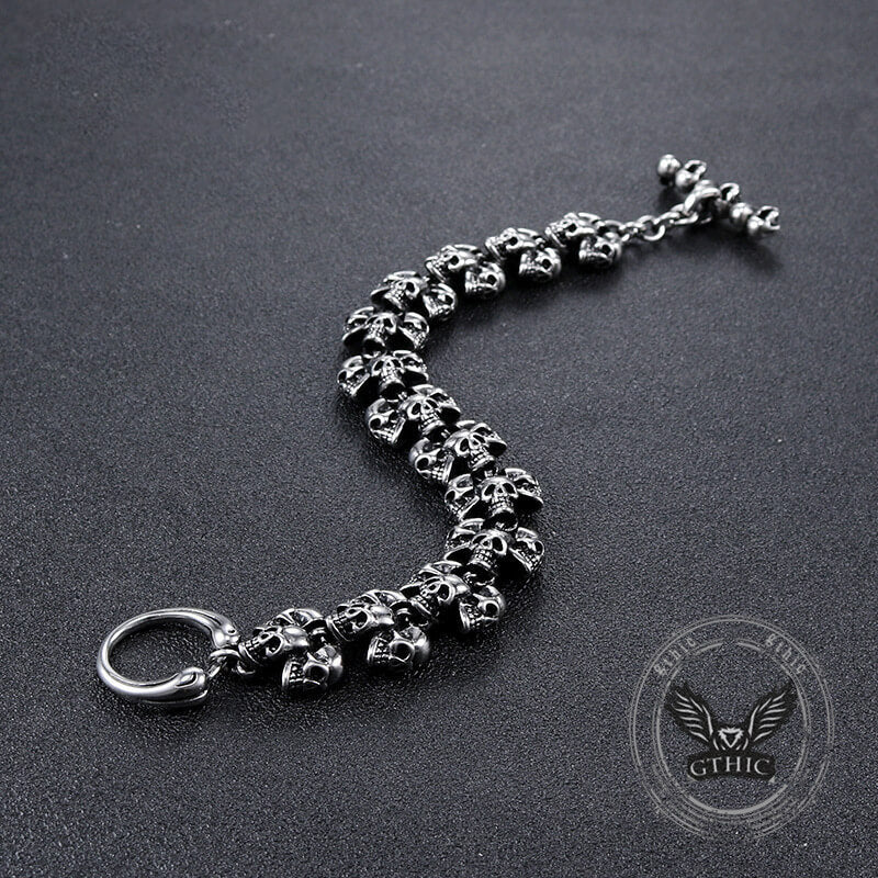 Gothic Skull Domineering Stainless Steel Bracelet