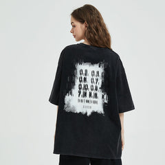 Graphic Black Y2K Tees