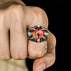Eye Of Sauron Stainless Steel Ring